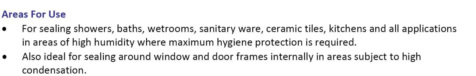 סיליקון לבן MICROBAN